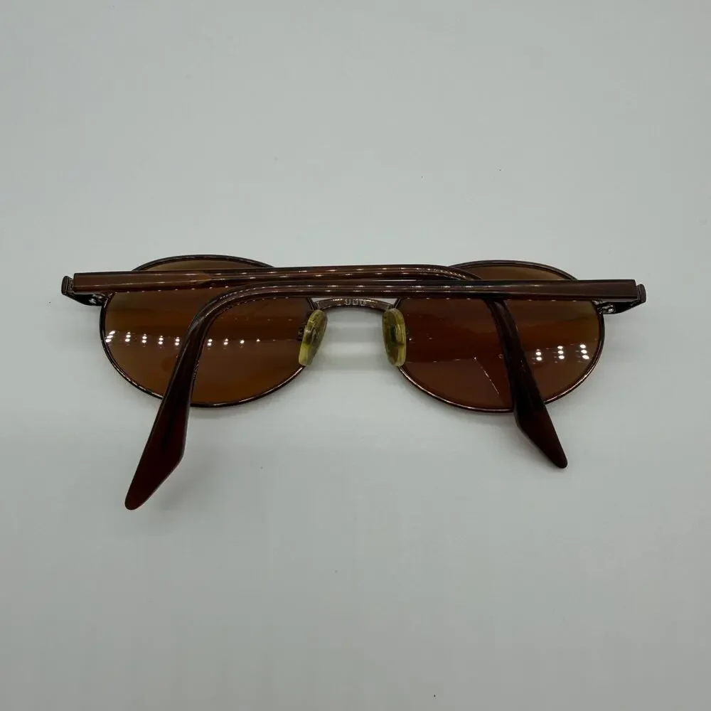 Capezio Shiny Copper Metal Oval Eyeglasses FRAME ONLY - Model 15 51-18-140